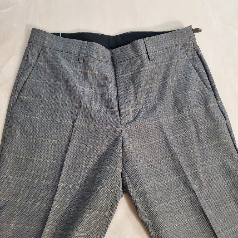 J. Crew Bowery Gray Dress Pants‎ with Classic Fit. New W Tags Size 32x30 - Picture 5 of 16
